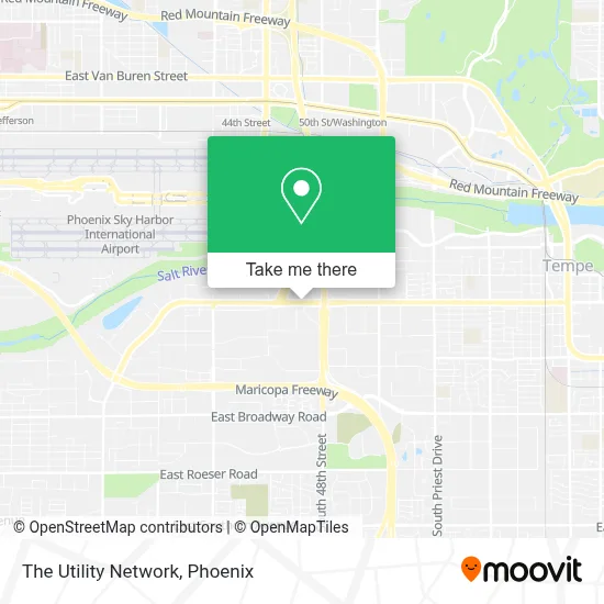 The Utility Network map