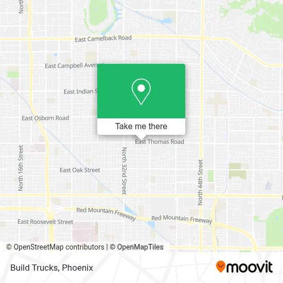 Build Trucks map