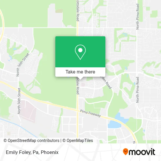 Emily Foley, Pa map
