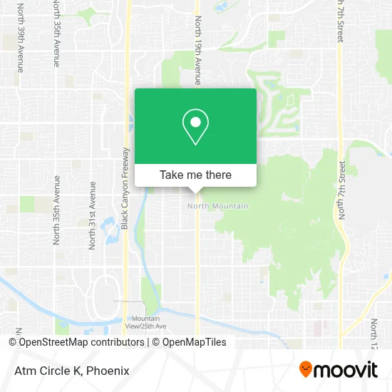 Atm Circle K map