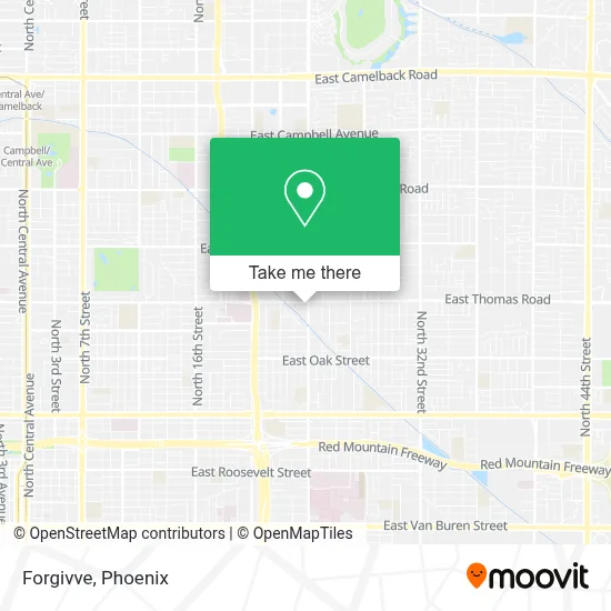 Forgivve map