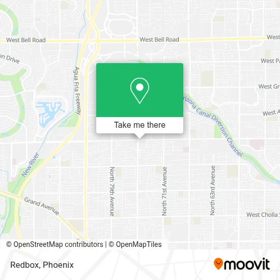 Redbox map