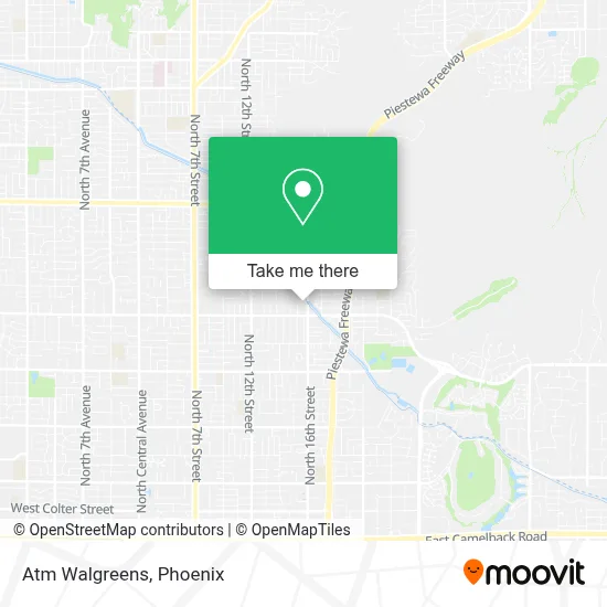 Atm Walgreens map