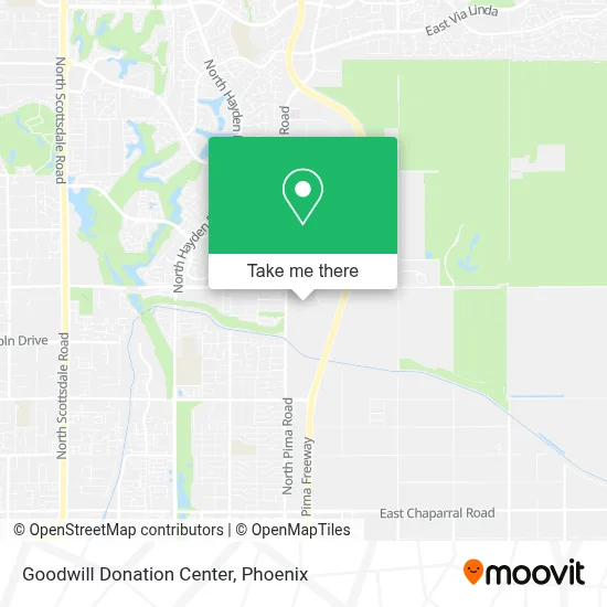 Goodwill Donation Center map