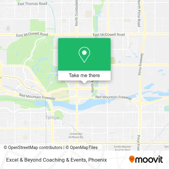 Excel & Beyond Coaching & Events map