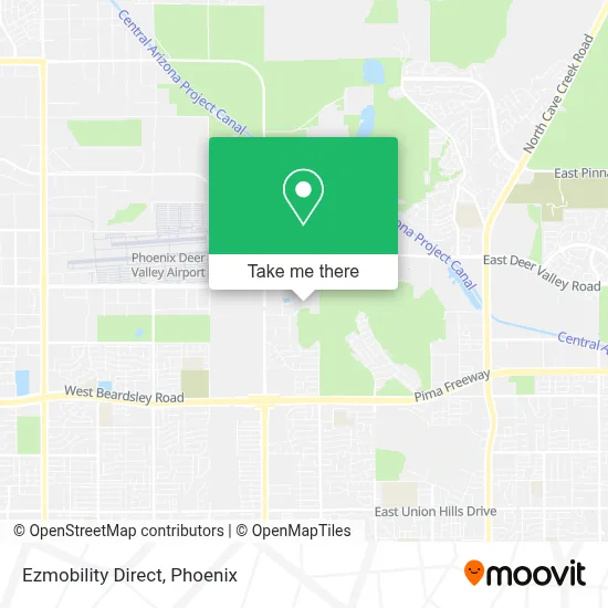 Ezmobility Direct map