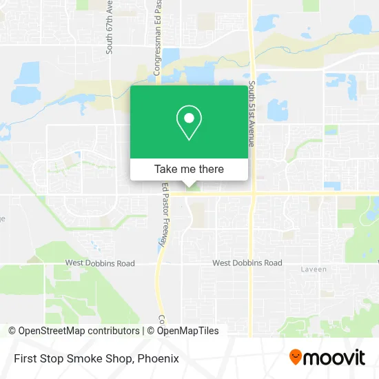 First Stop Smoke Shop map