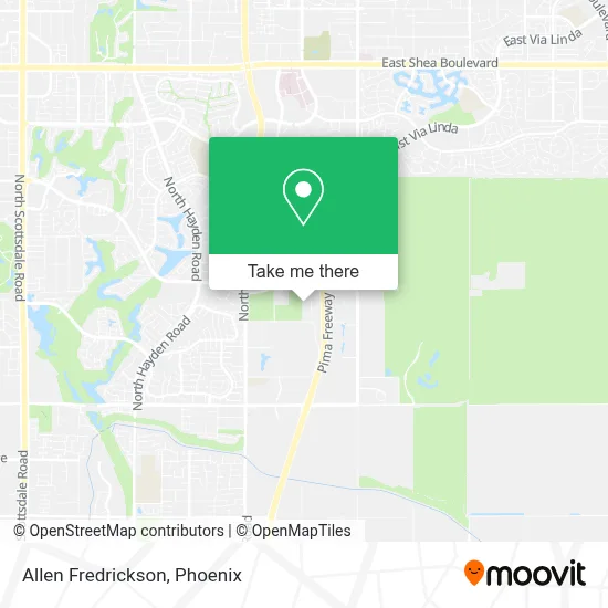 Allen Fredrickson map