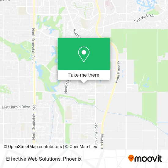 Effective Web Solutions map
