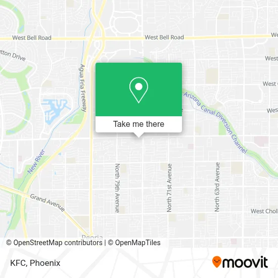 Kfc map