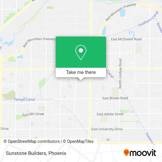 Sunstone Builders map