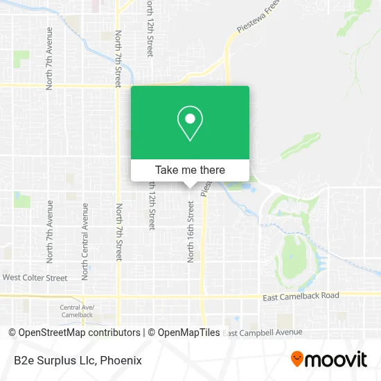 B2e Surplus Llc map