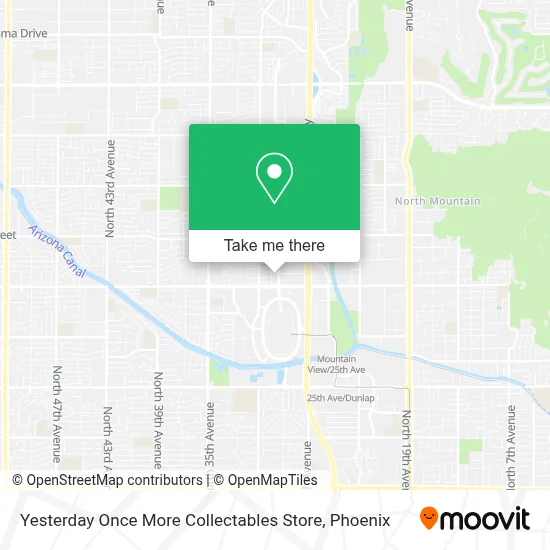 Yesterday Once More Collectables Store map