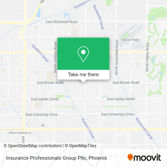 Insurance Professionals Group Pllc map