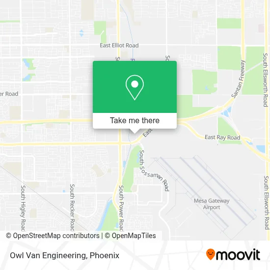 Owl Van Engineering map