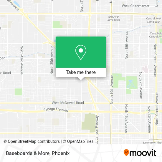 Baseboards & More map
