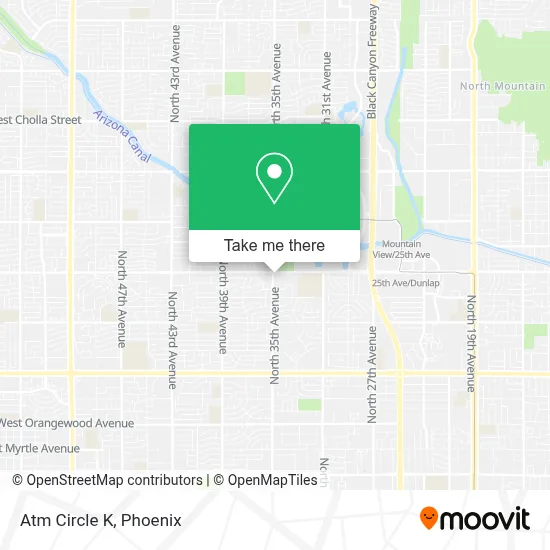 Atm Circle K map