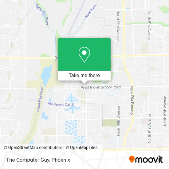 The Computer Guy map