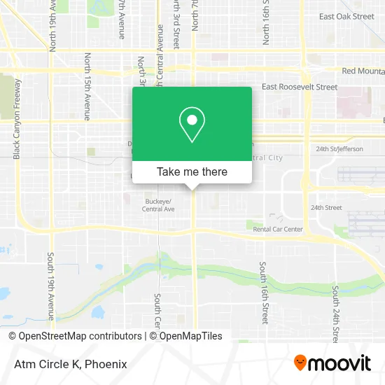 Atm Circle K map