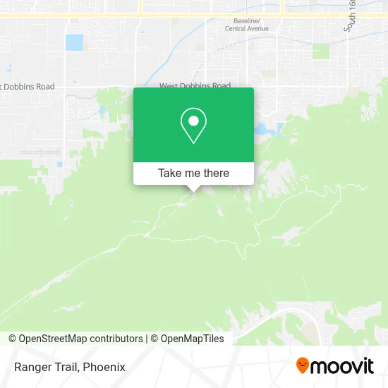 Ranger Trail map