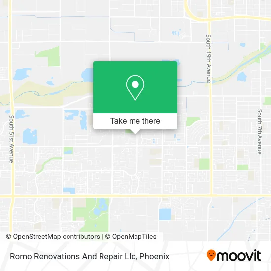 Romo Renovations And Repair Llc map
