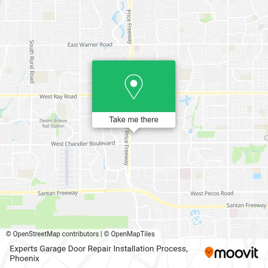 Experts Garage Door Repair Installation Process map