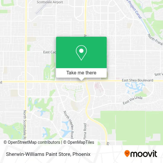 Sherwin-Williams Paint Store map