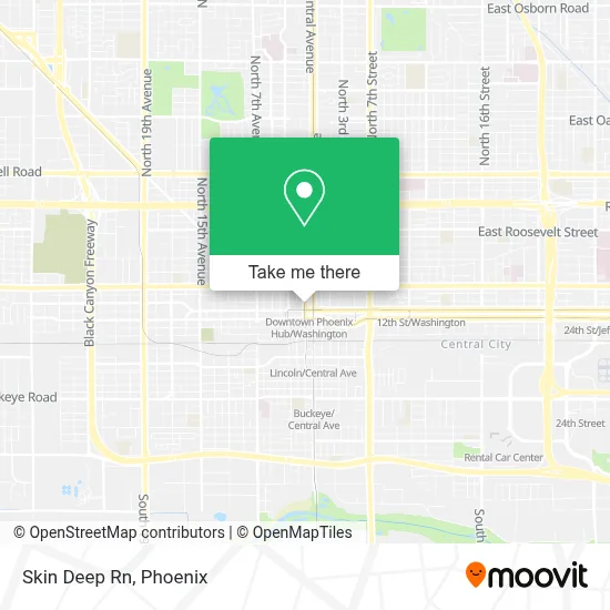 Skin Deep Rn map