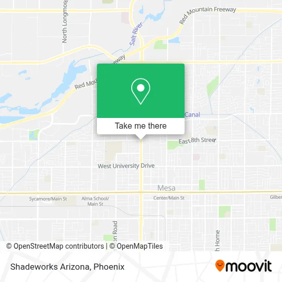 Shadeworks Arizona map