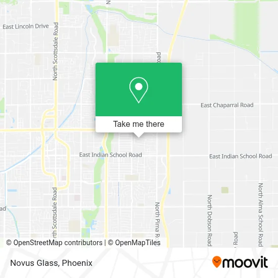 Novus Glass map