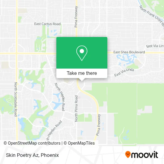 Skin Poetry Az map