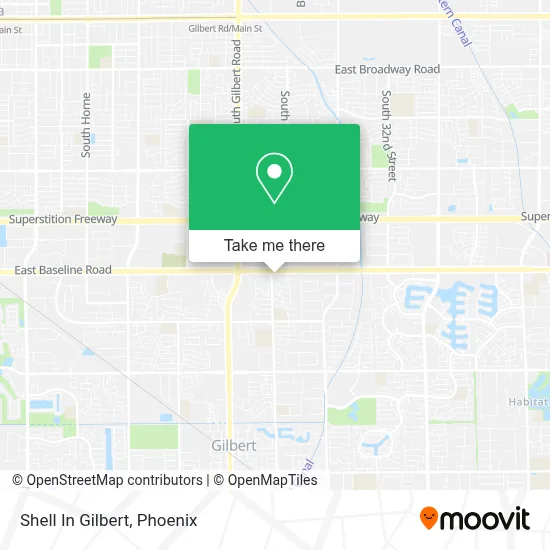 Shell In Gilbert map
