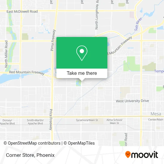 Corner Store map