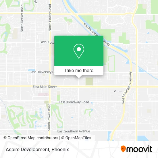 Aspire Development map