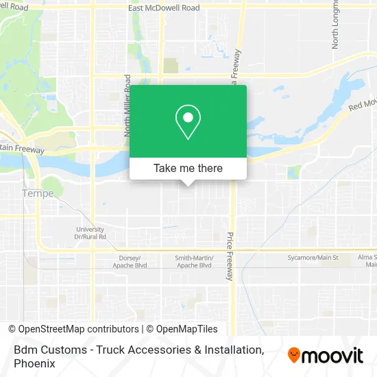 Bdm Customs - Truck Accessories & Installation map