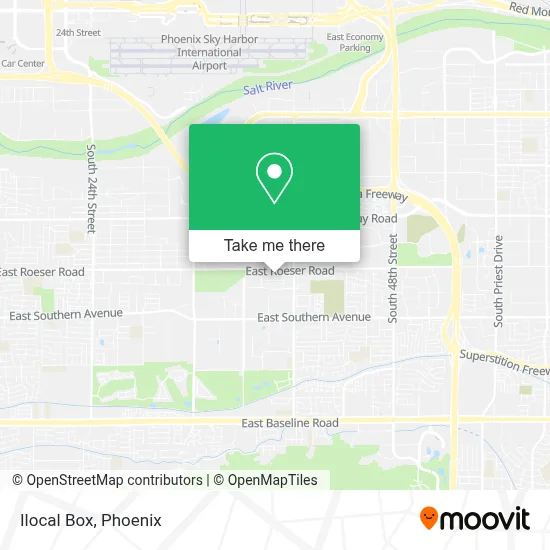 Ilocal Box map