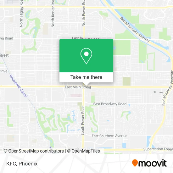 Kfc map