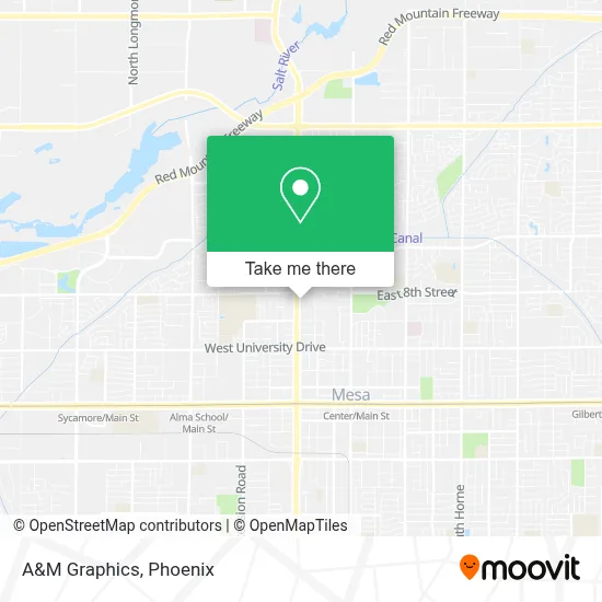 A&M Graphics map