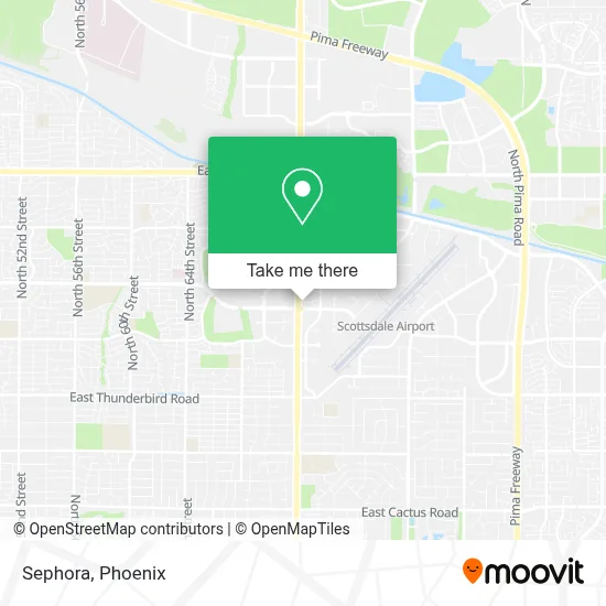 Sephora map