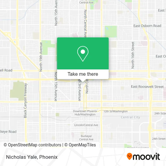 Nicholas Yale map