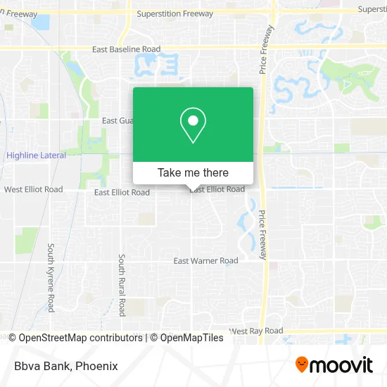 Bbva Bank map