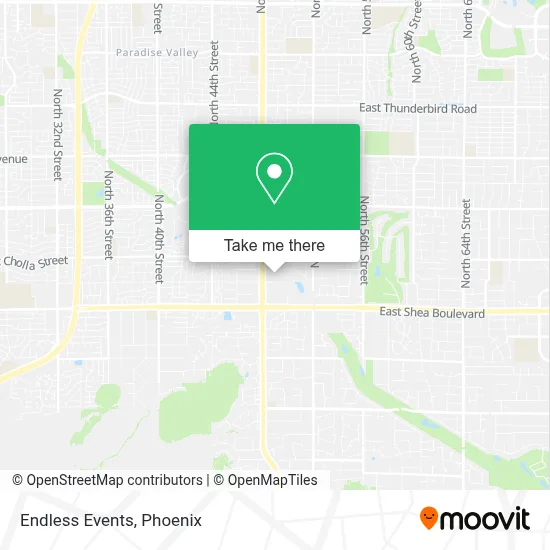 Endless Events map