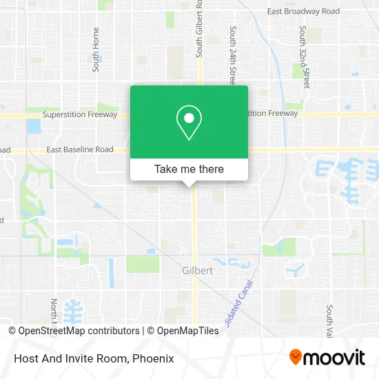Host And Invite Room map