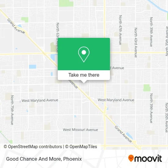 Good Chance And More map