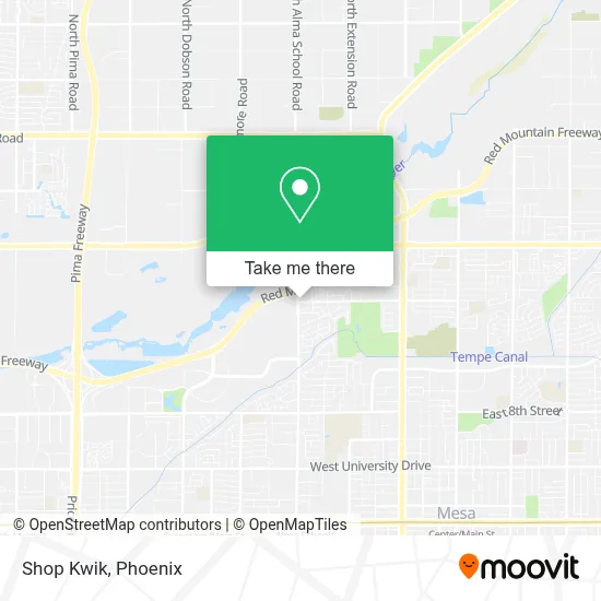 Shop Kwik map