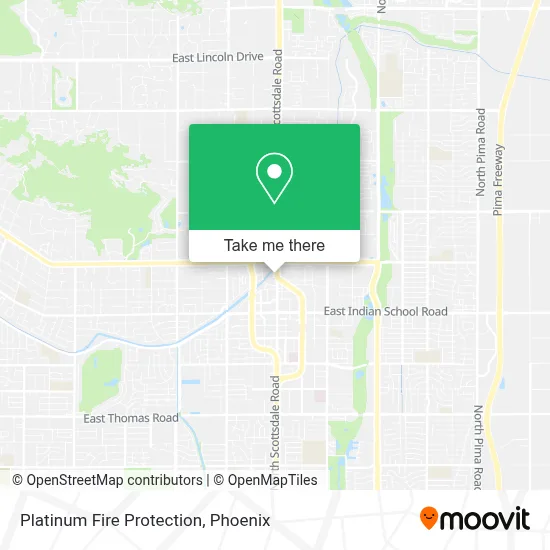 Platinum Fire Protection map