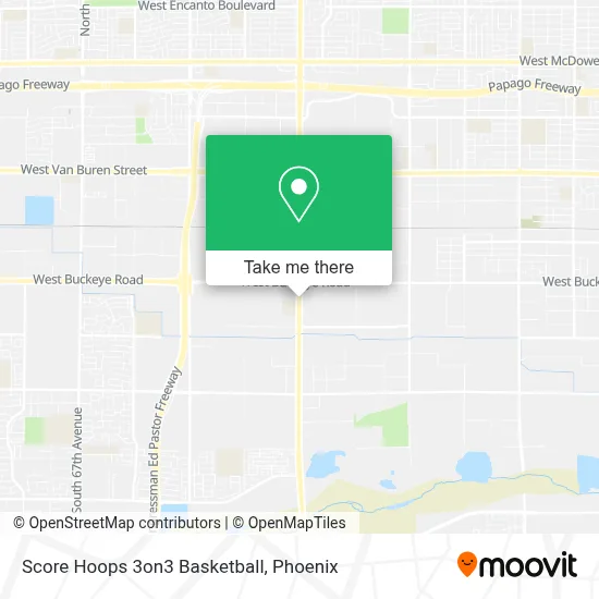 Score Hoops 3on3 Basketball map