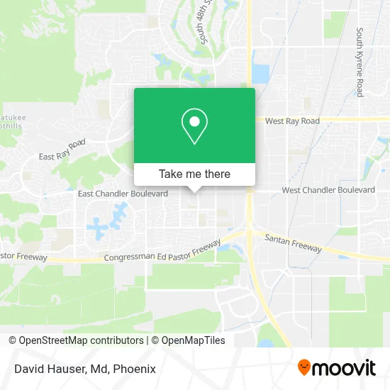 David Hauser, Md map