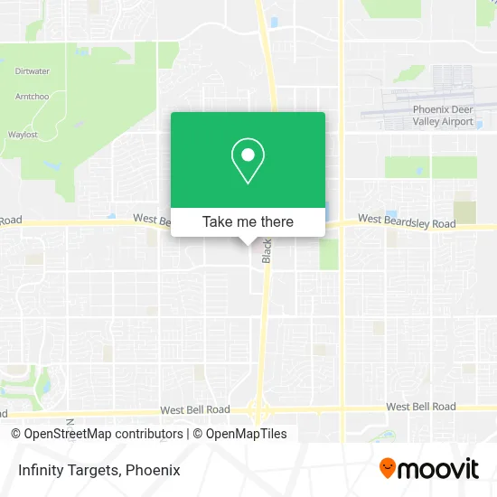 Infinity Targets map