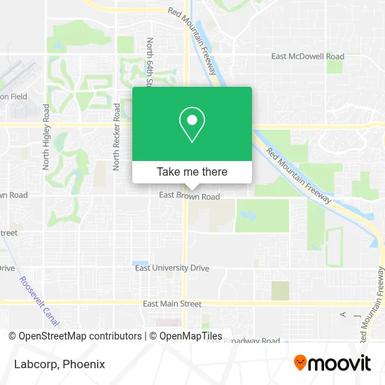 Labcorp map
